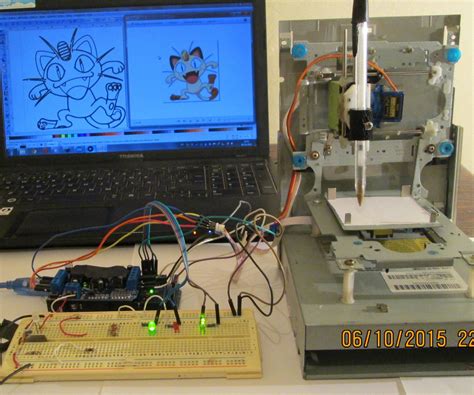 Mini CNC Machine Arduino Based & Adafruit Driver 